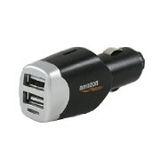 AmazonBasics 4.0 Amp Dual USB Car Charger for Apple and Android Devices AmazonBasics 4.0 Amp Dual USB Car Charger for Apple and Android Devices