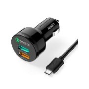 [Qualcomm Certified] Aukey Quick Charge 2.0 30W 2 Ports