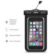 JOTO Universal Waterproof, Snowproof, Dirtproof Case Bag for iPhone 6, 6 Plus, 5S, 5C, 5, 4S, Samsung Galaxy S6