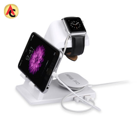 Charging stand for Apple Watch hides cables