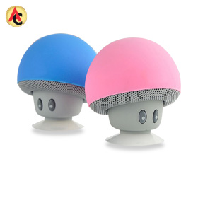 Bluetooth speaker resembles mushroom