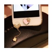 Bee & rose Fashionable Bling Crown 3.5mm Earphone Jack