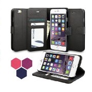 iPhone 6 Plus Case, Abacus24-7 Leather Wallet Case, Stand