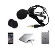 Lavalier Microphone Clip-on Omnidirectional Condenser
