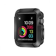 Apple Watch Case 42MM, Bandmax Black iWatch Bumper