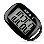 FitBud Simple Step Counter Walking 3D Pedometer