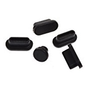 5 pcs Silicone Anti-Dust Plugs Protection Set