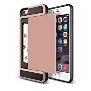 iPhone 6s Plus Case, Anuck Shockproof iPhone 6s Plus Wallet Case