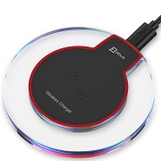 Wireless Charger, JETech Ultra-Slim Wireless Charging Pad