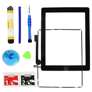 Monstleo Touch Screen Digitizer Assembly for Black iPad 4