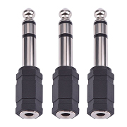 eBoot 6.35 mm Stereo Plug to 3.5 mm Jack Adapter