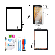 Omnirepairs-For Black iPad Air 1 Glass Digitizer Touch Screen