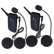 Excelvan BT 1.2KM/0.75MI Wireless Motorcycle Helmet Duplex Intercom