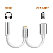 iPhone 7 / 7 Plus 2 in 1 Lightning Headphone Splitter
