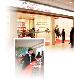 Customer Service Center Lounge