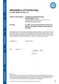 Jiangsu Zilong New Energy Technology Co., Ltd.certification