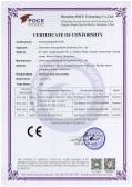 Shenzhen Chuangxinlian Electronics Co., Ltdcertification