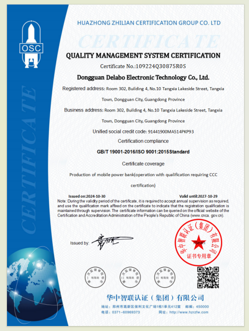 Dongguan Drabo Electronic Technology Co., Ltdcertification