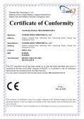 Henan Toda Technology Co., Ltd.certification
