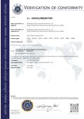 Shandong Conbyth International trade Co., Ltd.certification