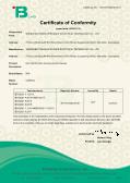 Shenzhen Tingson Electrical Technology Co. Ltdcertification