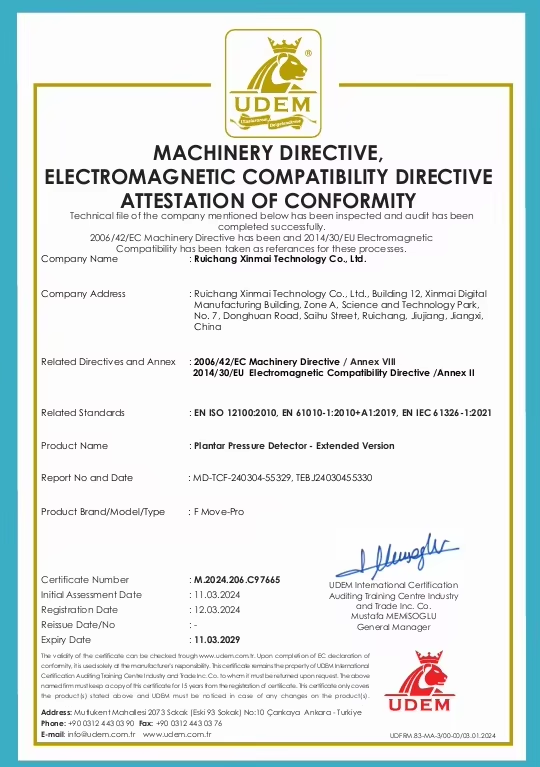 Ruichang Senthmetic Technology Co., Ltd.certification