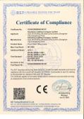 Huasheng Lighting Company  Limitedcertification