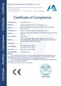 Meizhou Jotenfe Electronic Technology Co., Ltdcertification
