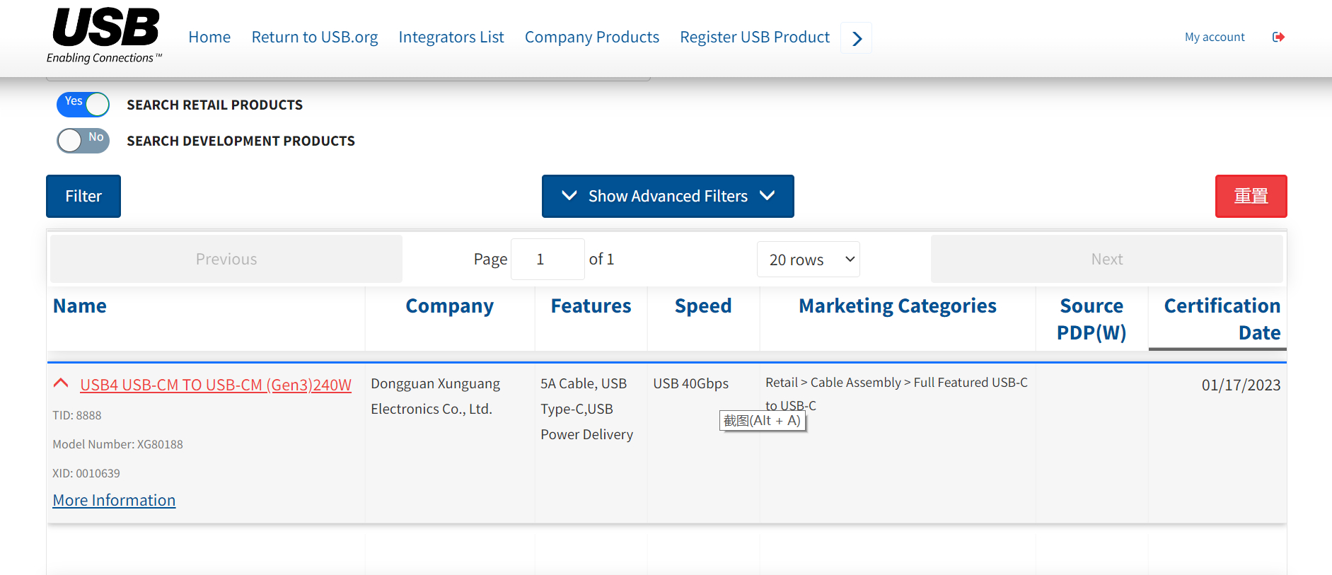 Dongguan Xunguang Electronics Co., Ltd.certification