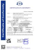 FURNIPOWER PTE. LTD.certification