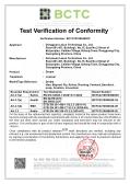 Dongguan Lezun Technology Co., Ltd.certification