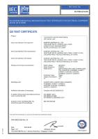 Austar Lighting Co.,Ltdcertification