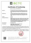 Jiangmen Cheungwang Electrical Appliance Mfg. Co., Ltd.certification