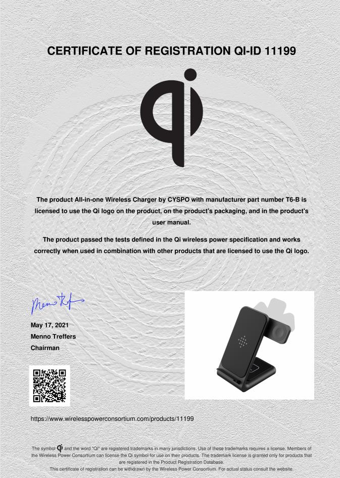CYSPO Technology (Shenzhen) Co., Ltdcertification