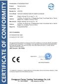 Ningbo Jiesheng Technology Co., Ltd.certification