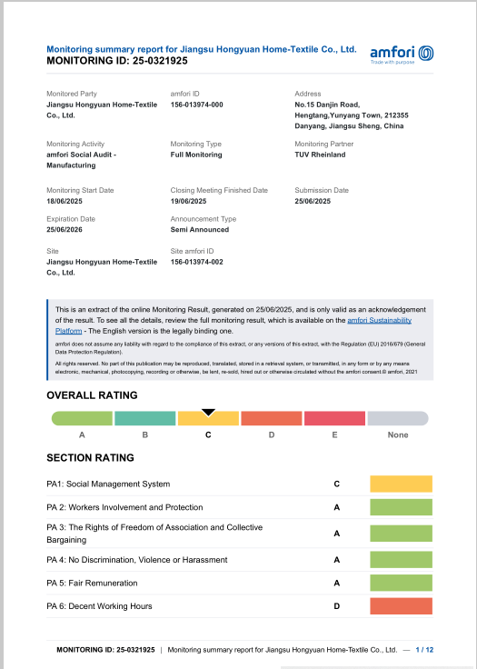 Danyang Top-Gear Outdoor Products Co.,Ltdcertification