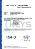 Shantou Disheng Electronic Companycertification