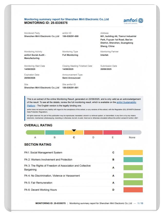 Shenzhen Honestar Electronic Co.,Ltdcertification