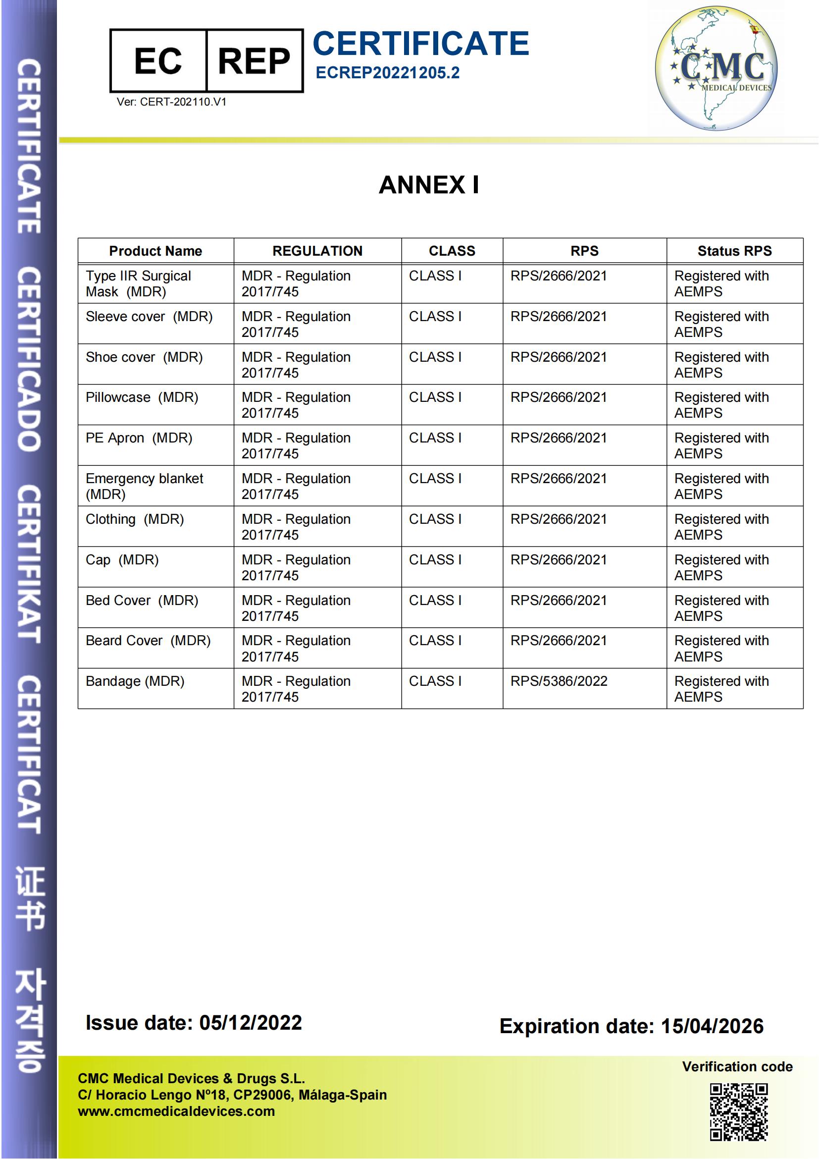 Factory Direct High Quality China Wholesale Waterproof Disposable
