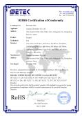 Aesonic Electronics Co. Ltdcertification