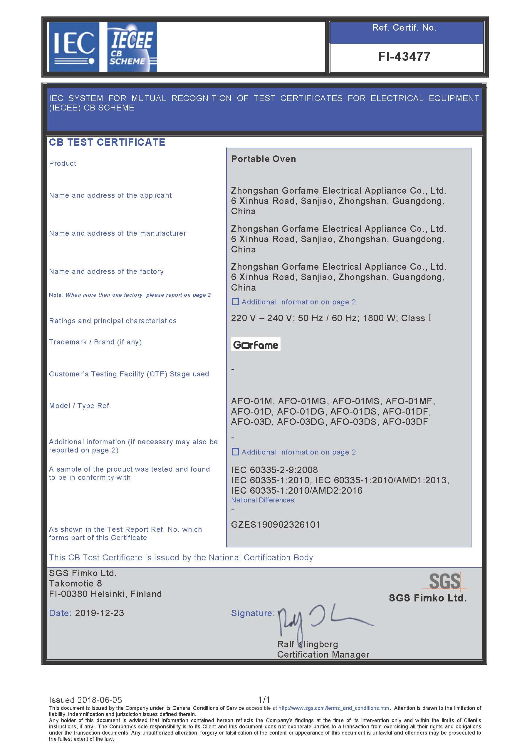 Iec 60335 1. Iec 60335 1