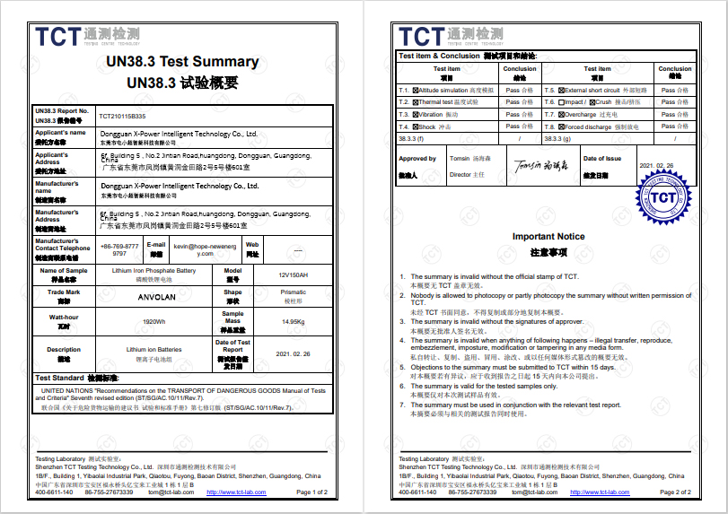 Dongguan X-power Intelligent Technology Co.,Ltdcertification