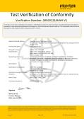 FURNIPOWER PTE. LTD.certification