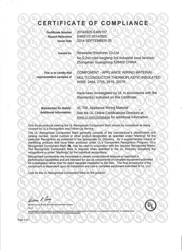 Company Overview of China Hdmi Cable Manufacturer Zhongshan Sinseader