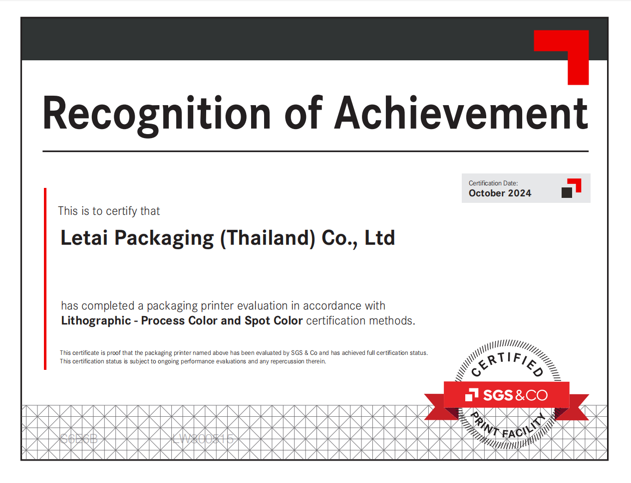 Qingdao Lezhitai Industrial Co., Ltdcertification