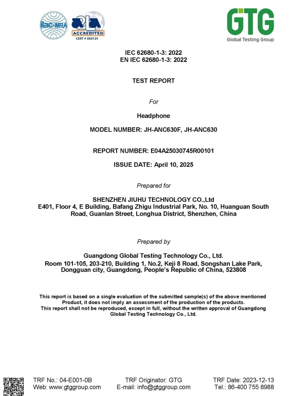 XD 2019 CO., LIMITEDcertification