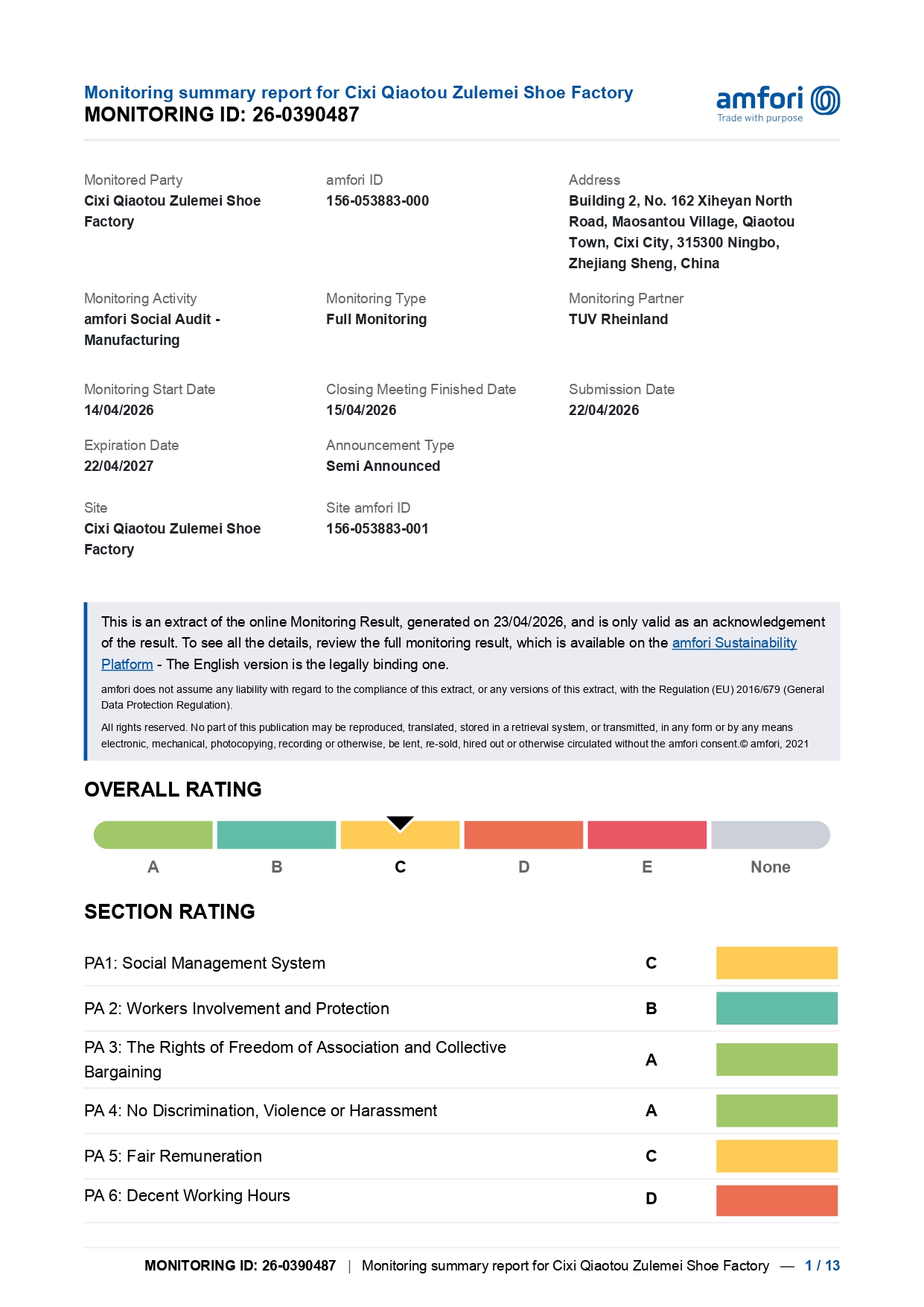 Shenzhen Top Field Supply Chain Technology Co.,Ltdcertification