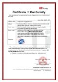 Jiangxi Yisen Luggage Co., Ltd.certification