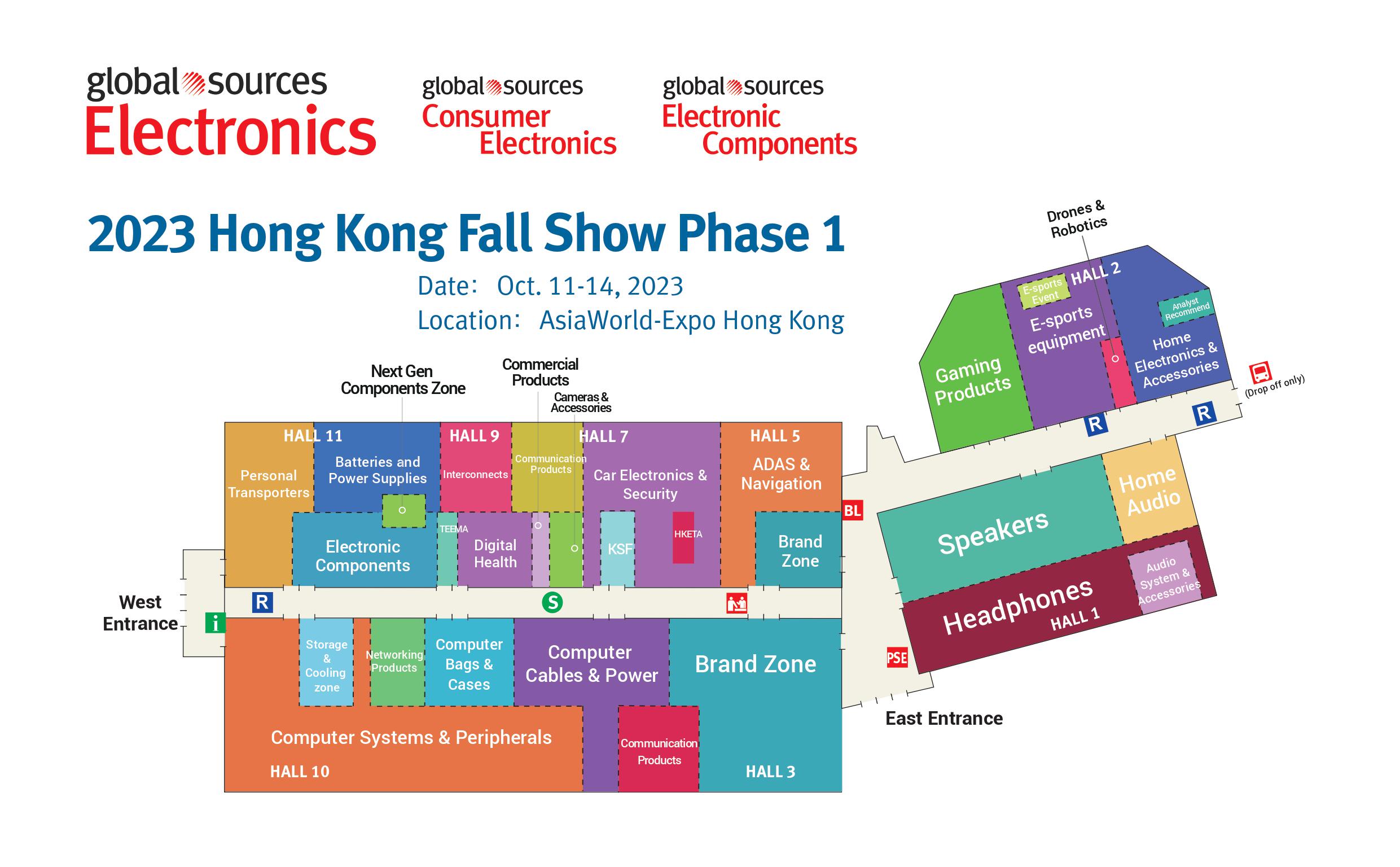 Show Venue Global Sources Hong Kong Trade Show 2023
