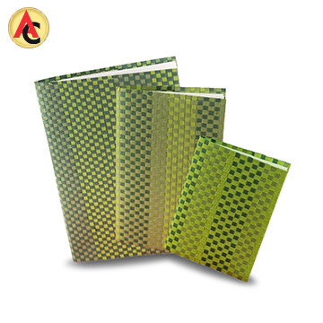 Notebooks covered with handmade paper